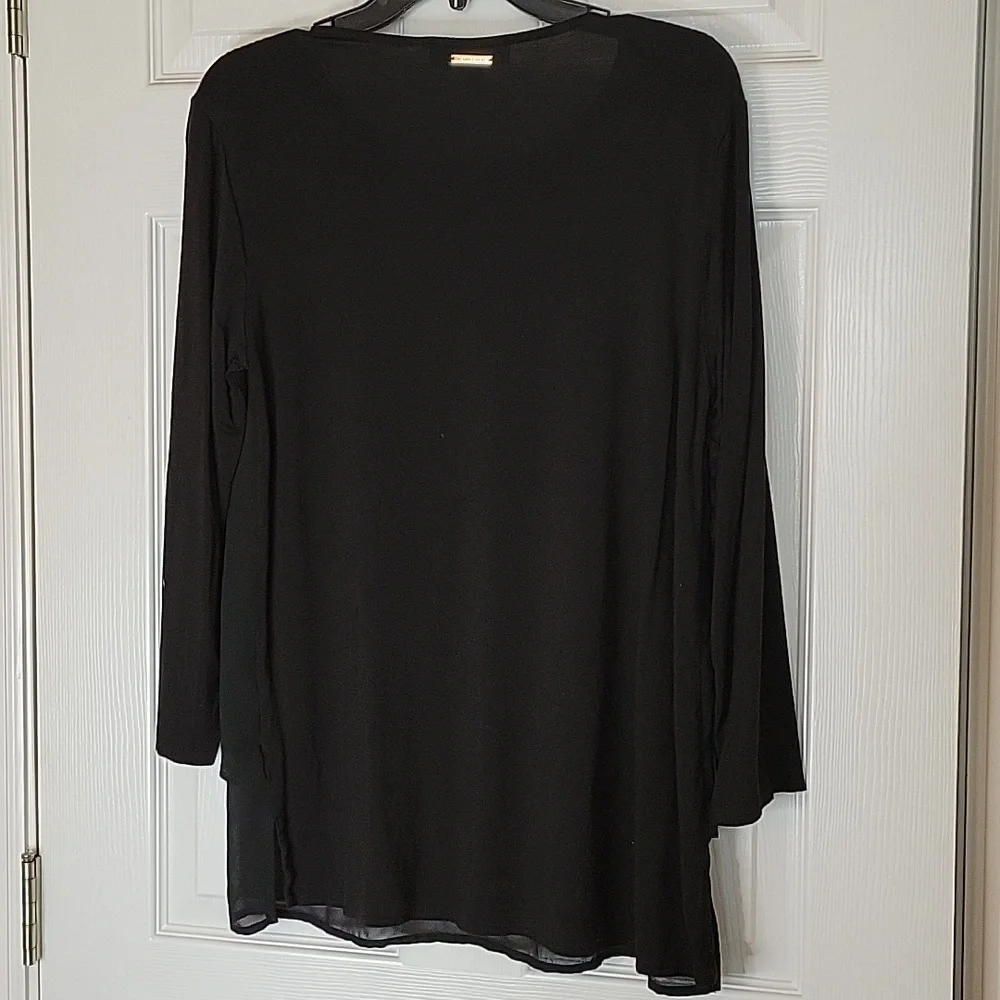 Michael Kors Medium Black Blouse Flowy
